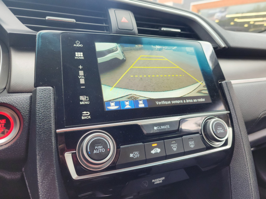 honda civic 2.0 16v flexone exl 4p cvt 19/20 seminovo12