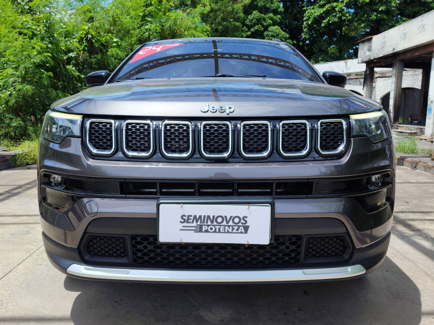 jeep compass 1.3 t270 turbo flex longitude at6 23/23 seminovo