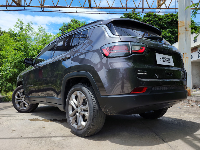 jeep compass 1.3 t270 turbo flex longitude at6 23/23 seminovo4