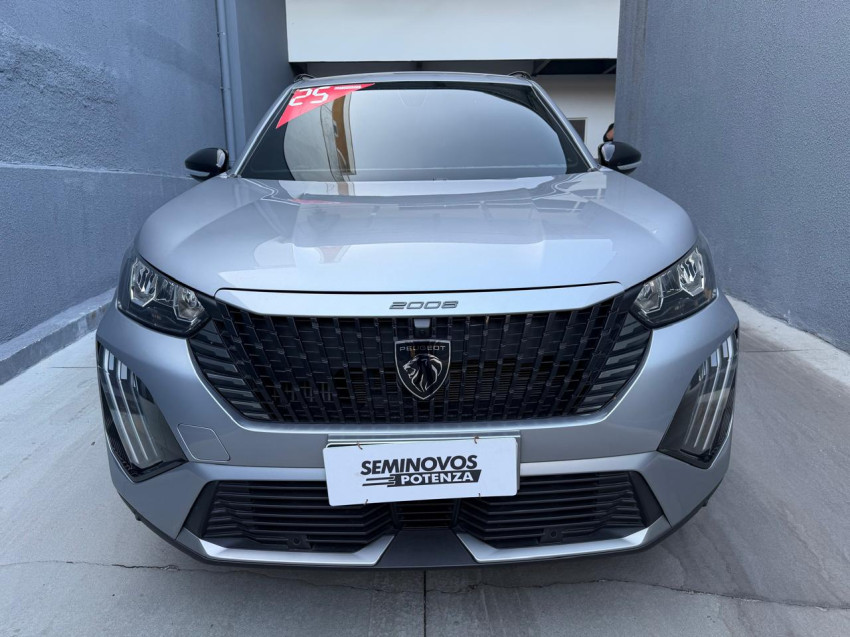 peugeot 2008 1.0 turbo 200 flex allure cvt 24/25 seminovo