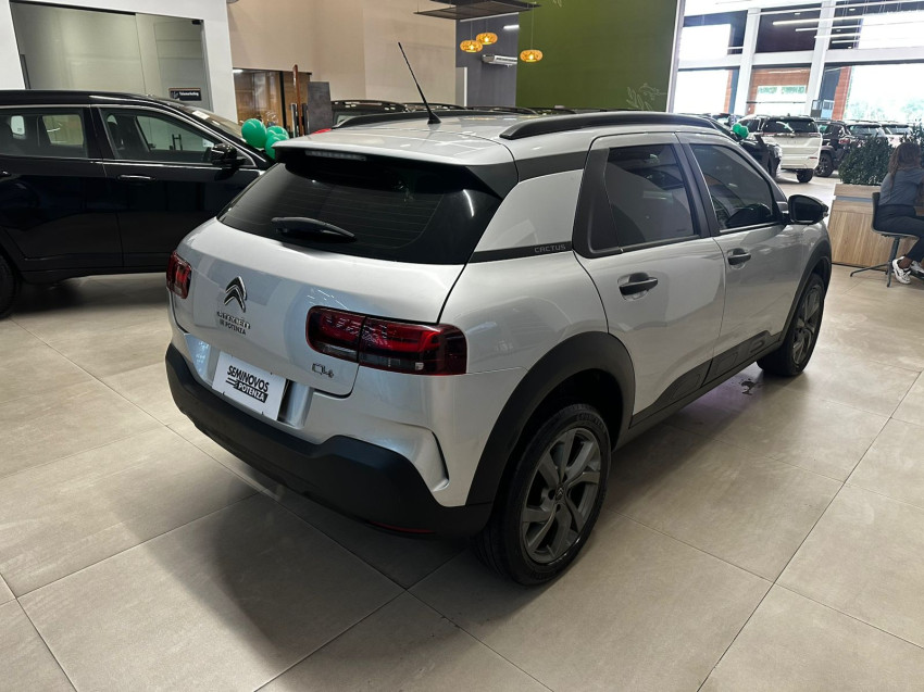 citroen c4 cactus 1.6 vti 120 flex feel eat6 22/22 seminovo3