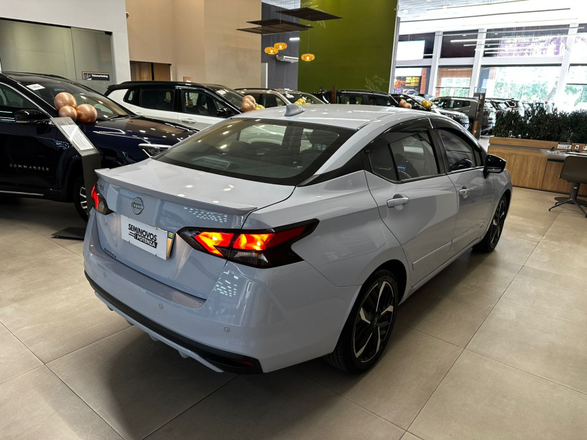 nissan versa 1.6 16v flex exclusive xtronic 23/24 seminovo3