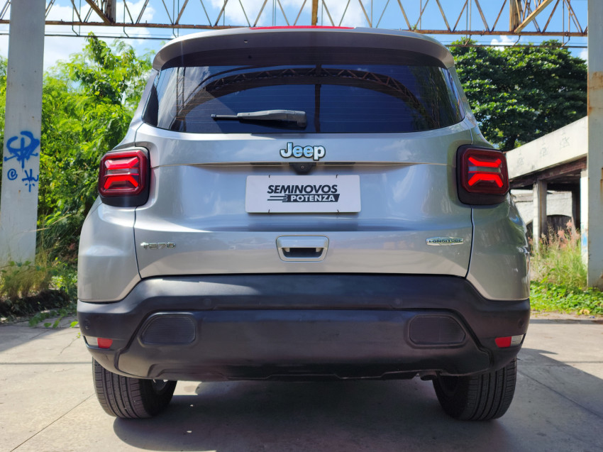 jeep renegade 1.3 t270 turbo flex longitude at6 22/22 seminovo3