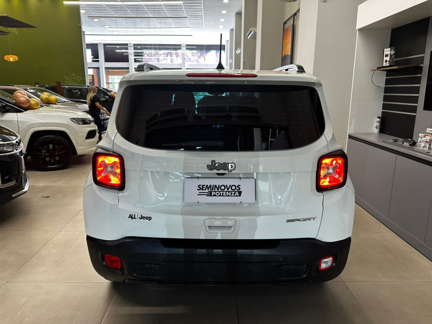 jeep renegade 1.8 16v flex sport 4p at 21/21 seminovo4