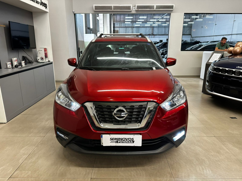 nissan kicks 1.6 16v flexstart sv 4p xtronic 18/19 seminovo
