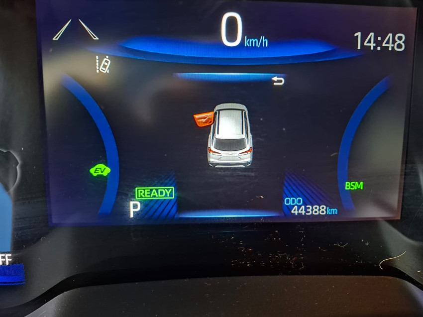 toyota corolla cross 1.8 vvt-i hybrid flex xrx cvt 23/24 seminovo9