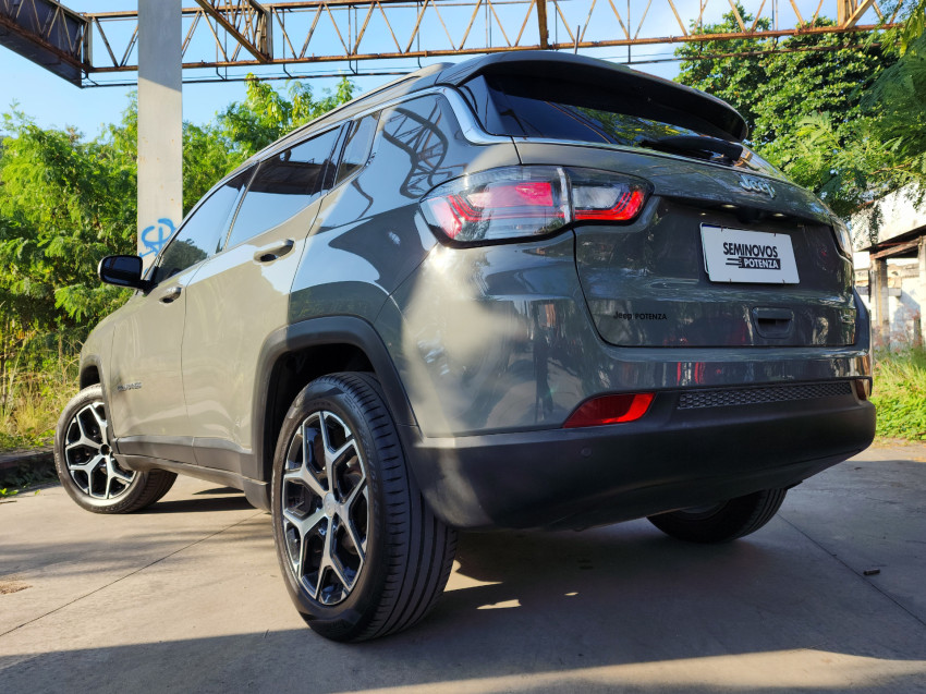 jeep compass 1.3 t270 turbo flex longitude at6 25/25 seminovo4