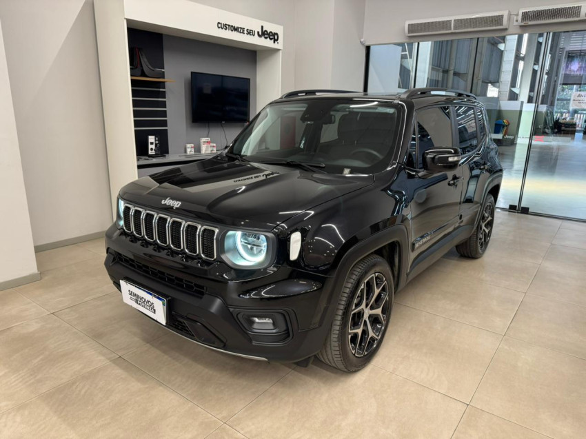 jeep renegade 1.3 t270 turbo flex sahara at6 24/25 seminovo2