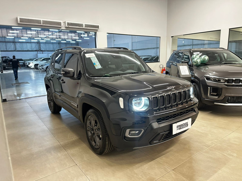 jeep renegade 1.3 t270 turbo flex longitude at6 24/25 seminovo1