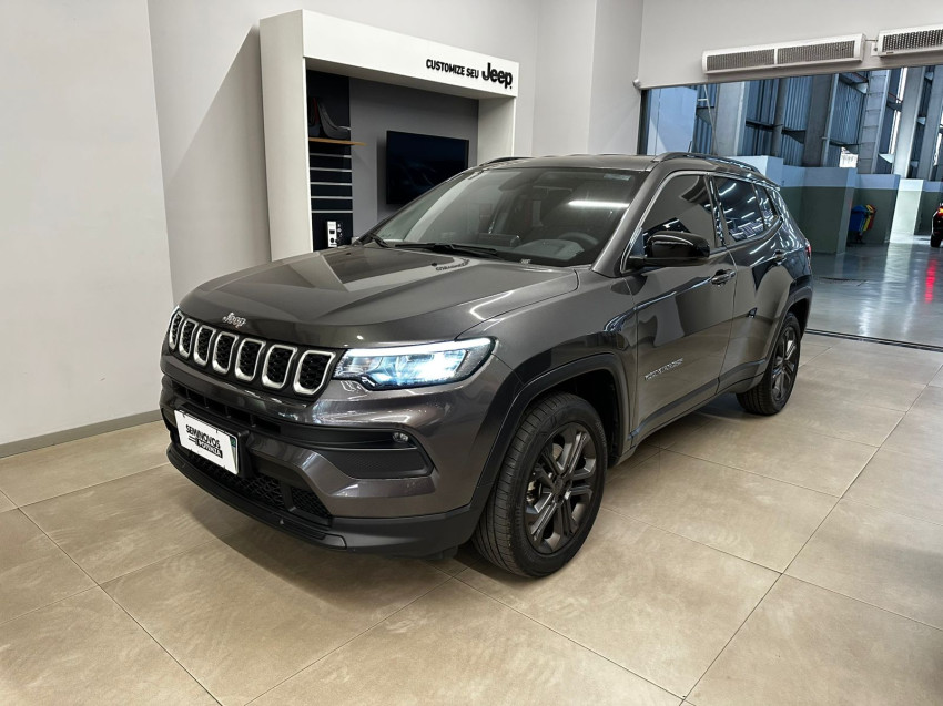 jeep compass 1.3 t270 turbo flex sport at6 25/25 seminovo2