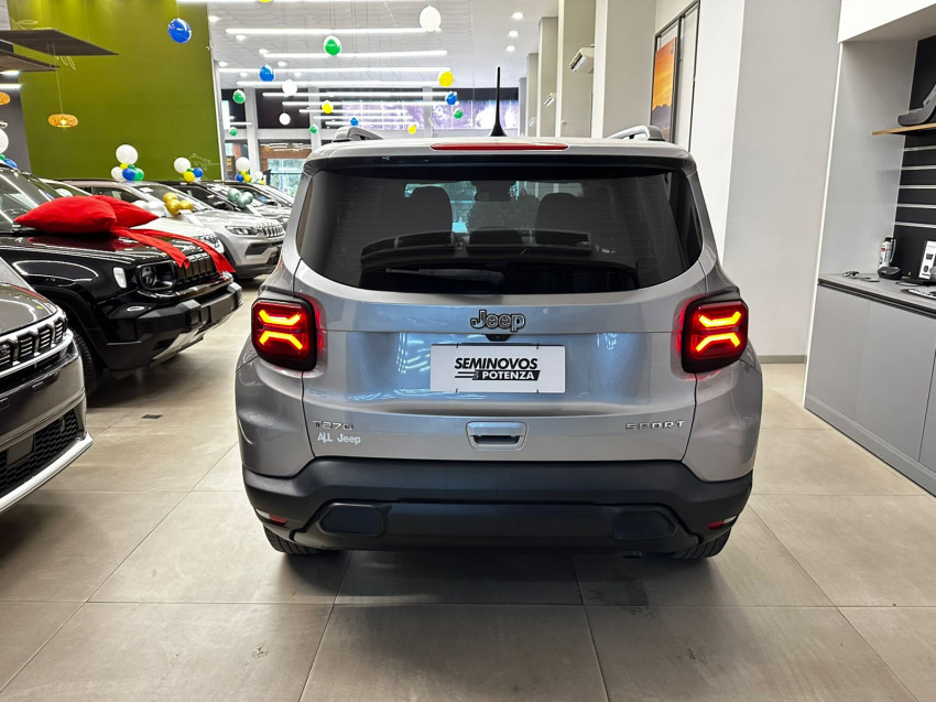 jeep renegade turbo sport t270 4x2 automatico super novo revisado4