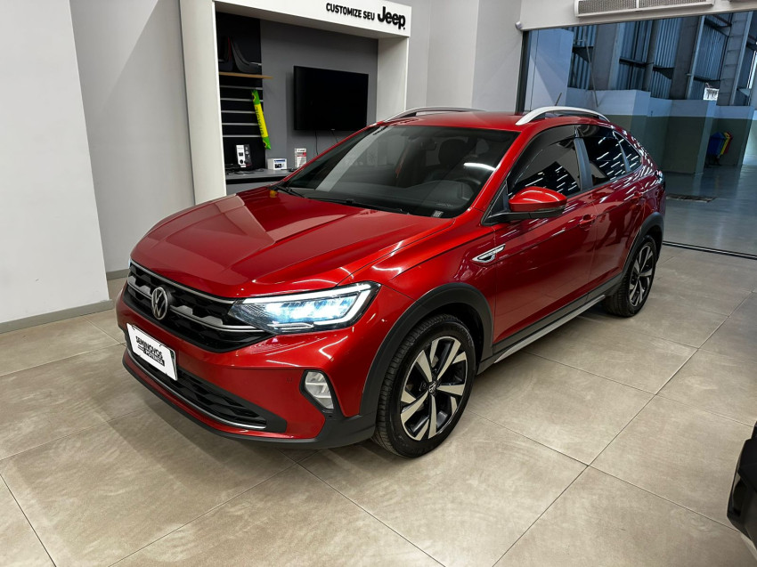 volkswagen nivus highline turbo 200 tsi revisado vermelho metalico automatico super novo