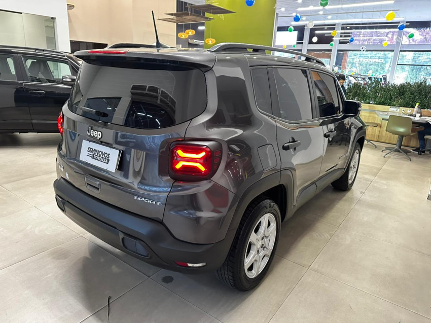 jeep renegade 1.3 t270 turbo flex sport at6 22/23 seminovo3