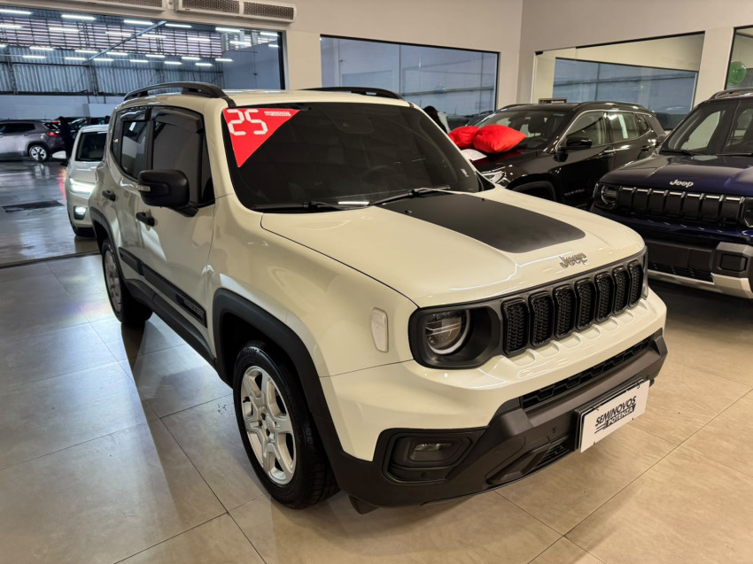 jeep renegade 1.3 t270 turbo flex at6 24/25 seminovo1