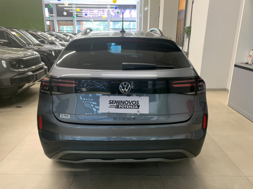 volkswagen vw nivus automatico 200 tsi turbo modelo sense garantia de fabrica baixa km cheiro zero4