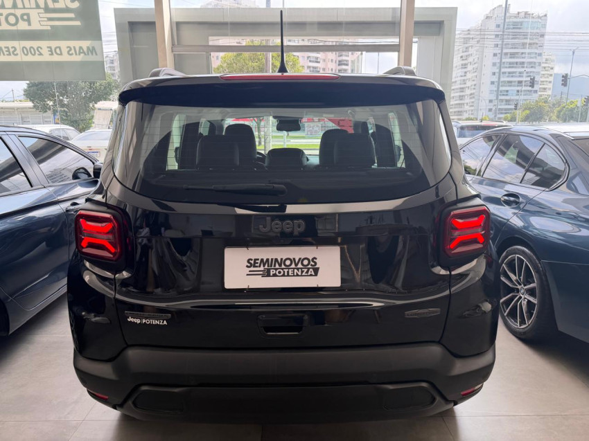 jeep renegade 1.3 t270 turbo flex longitude at6 24/25 seminovo4