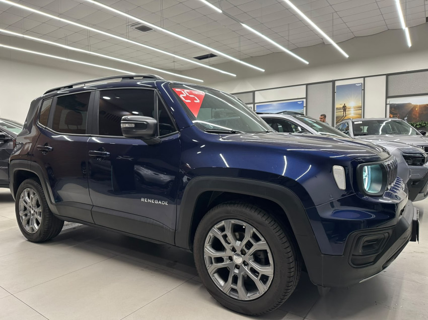 jeep renegade 1.3 t270 turbo flex longitude at6 24/25 seminovo1