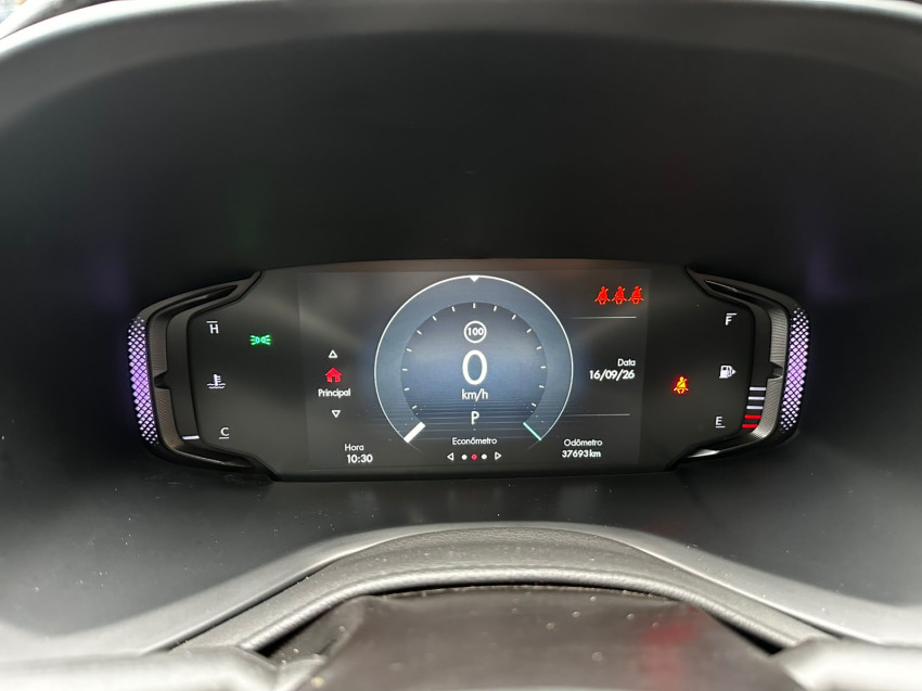 fiat toro 1.3 turbo 270 flex volcano at6 25/25 seminovo8