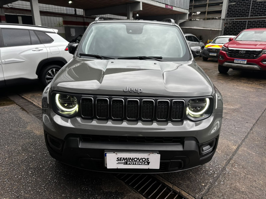 jeep renegade 1.3 t270 turbo flex longitude at6 24/25 seminovo1