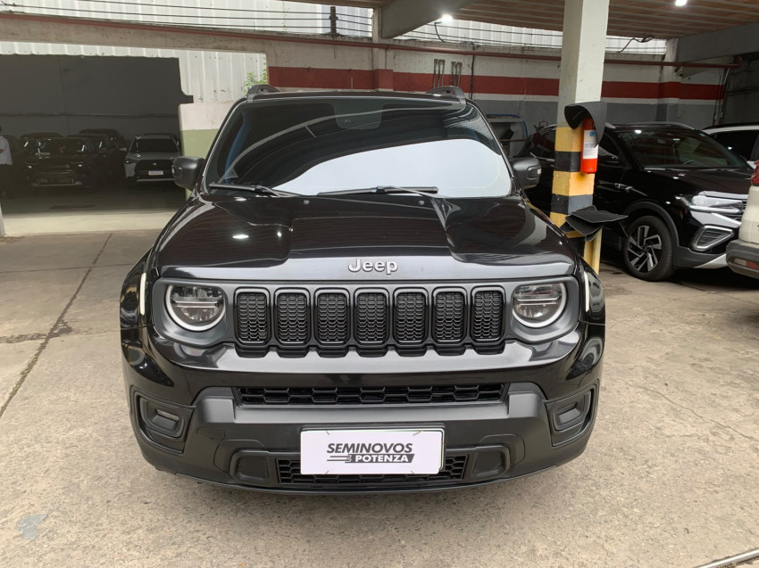 jeep renegade 1.3 t270 turbo flex altitude at6 24/25 seminovo1