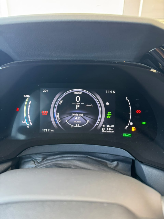 Lexus RX 500h 2.4 TURBO DUAL VVT-I HYBRID F-SPORT AWD AUTOMÁTICO 12