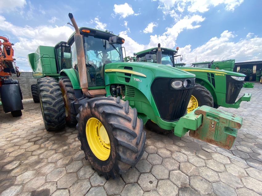trator john deere 7225j - ano 2013