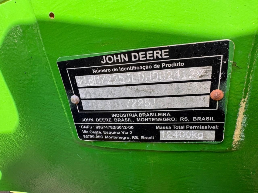 trator john deere 7225j10