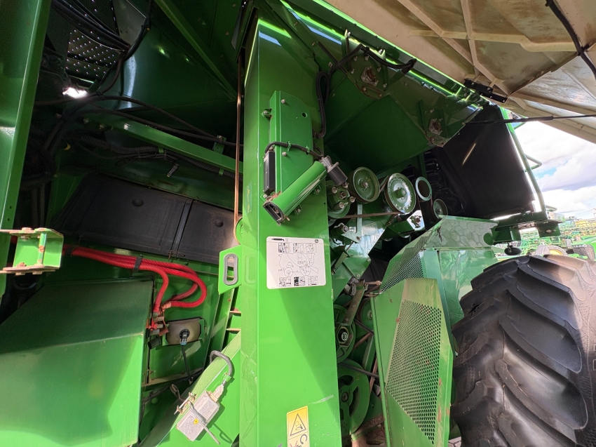 colheitadeira john deere s660, ano 2015, plataforma draper 30 pes9