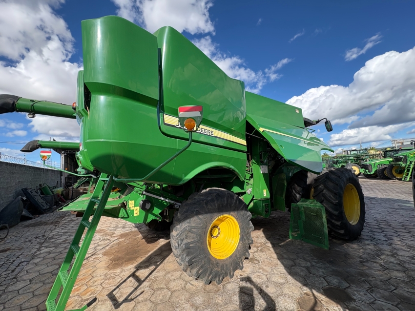 colheitadeira john deere s660, ano 2015, plataforma draper 30 pes8