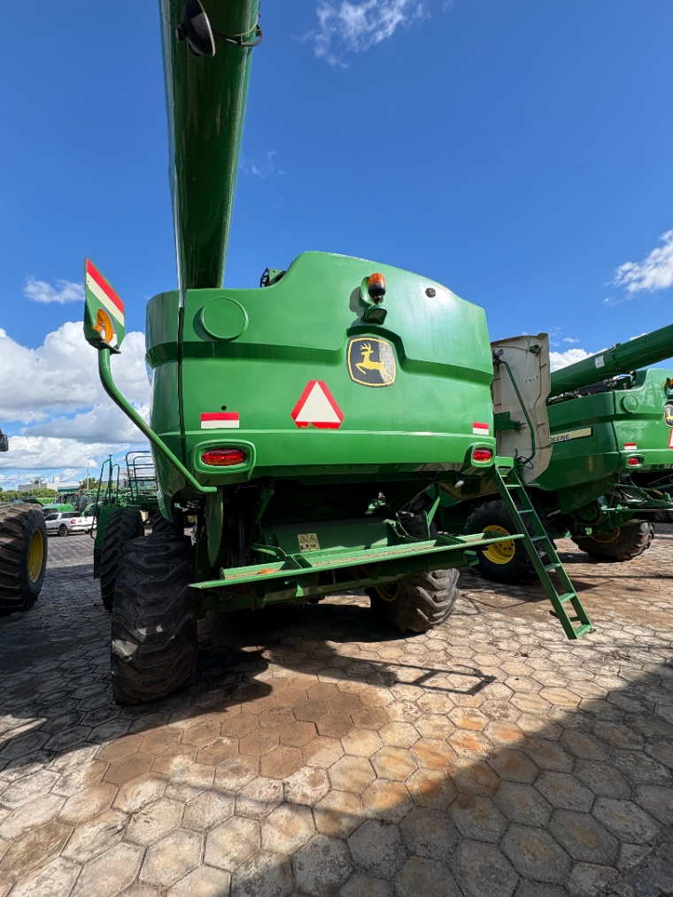 colheitadeira john deere s660, ano 2015, plataforma draper 30 pes6