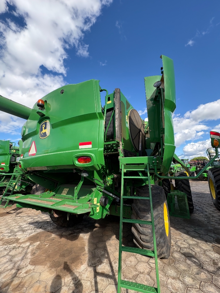 colheitadeira john deere s660, ano 2015, plataforma draper 30 pes7