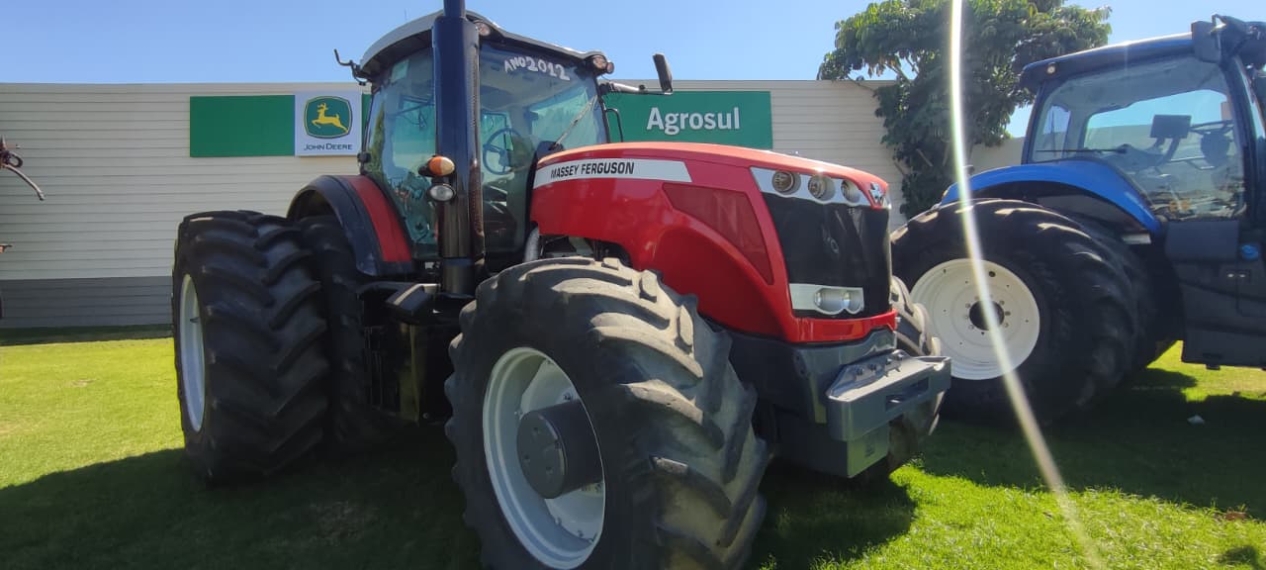 trator massey ferguson 8670 - ano 2012