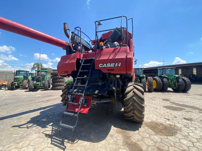 colheitadeira case 8230, ano 2018, plataforma draper 45 pes, com piloto7