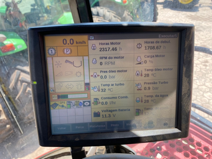 colheitadeira case 8230, ano 2018, plataforma draper 45 pes, com piloto1