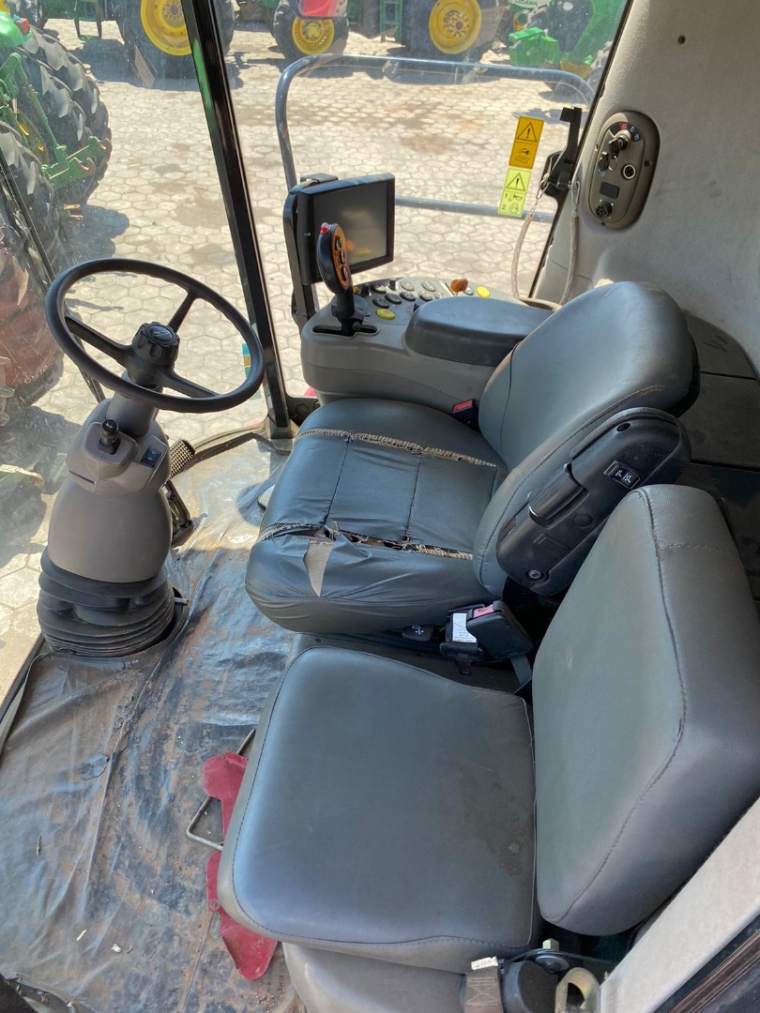 colheitadeira case 8230, ano 2018, plataforma draper 45 pes, com piloto8