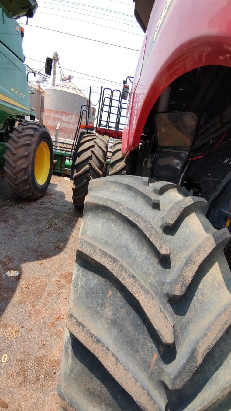 colheitadeira case 9230, ano 2018, com plataforma draper 45 pes7