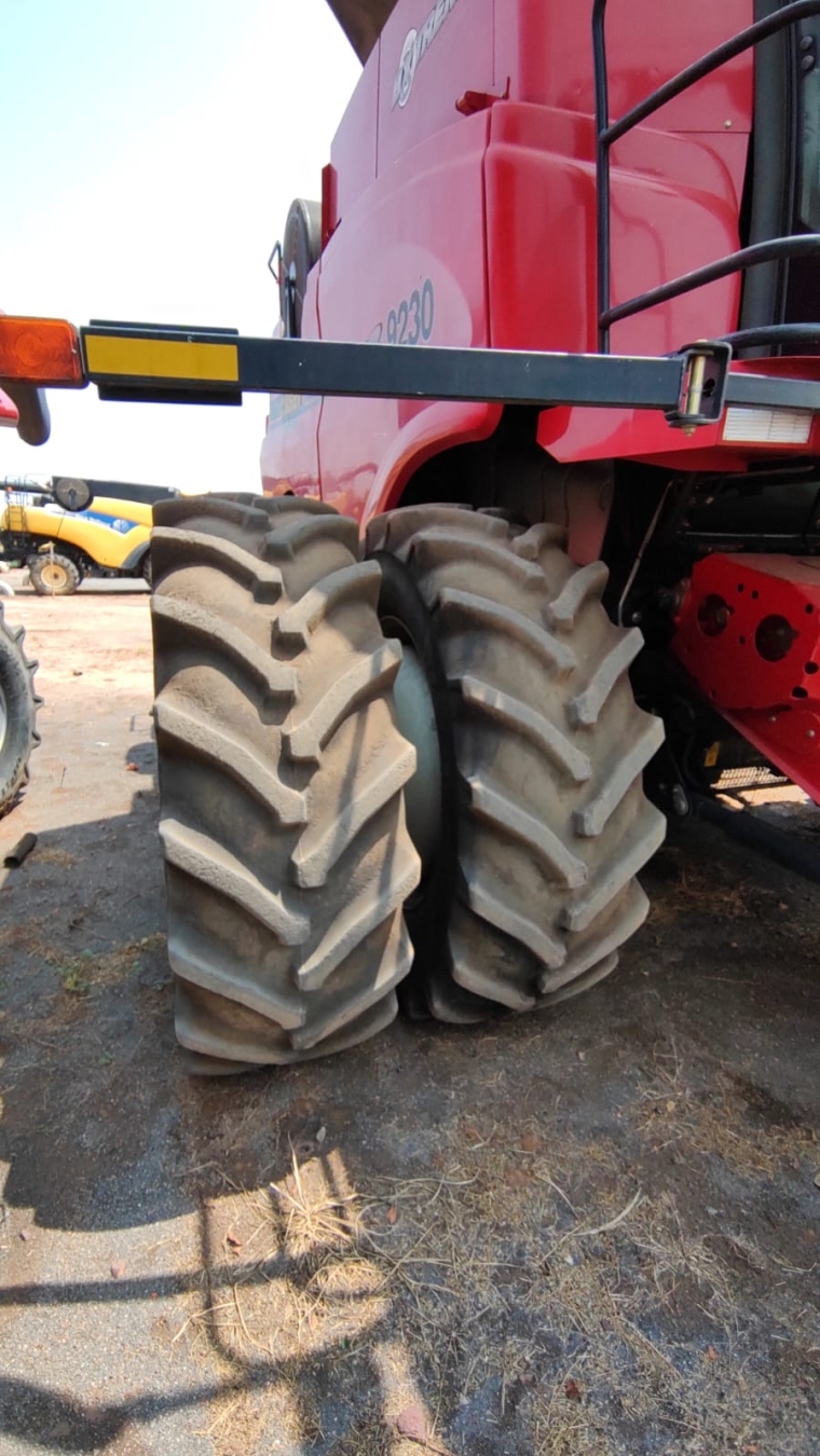 colheitadeira case 9230, ano 2018, com plataforma draper 45 pes6