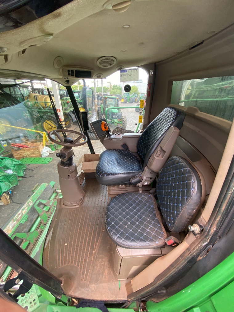 colheitadeira john deere s680, ano 2014, com plataforma draper 40 pes3