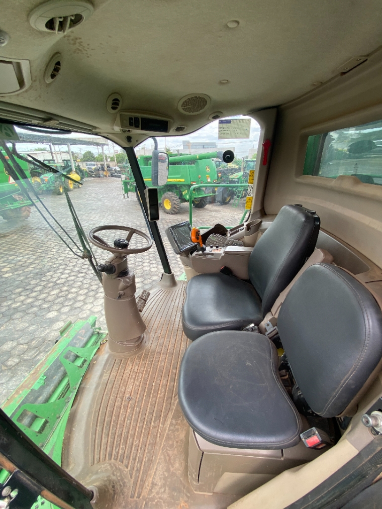 colheitadeira john deere s680, ano 2014, plataforma draper 40 pes6