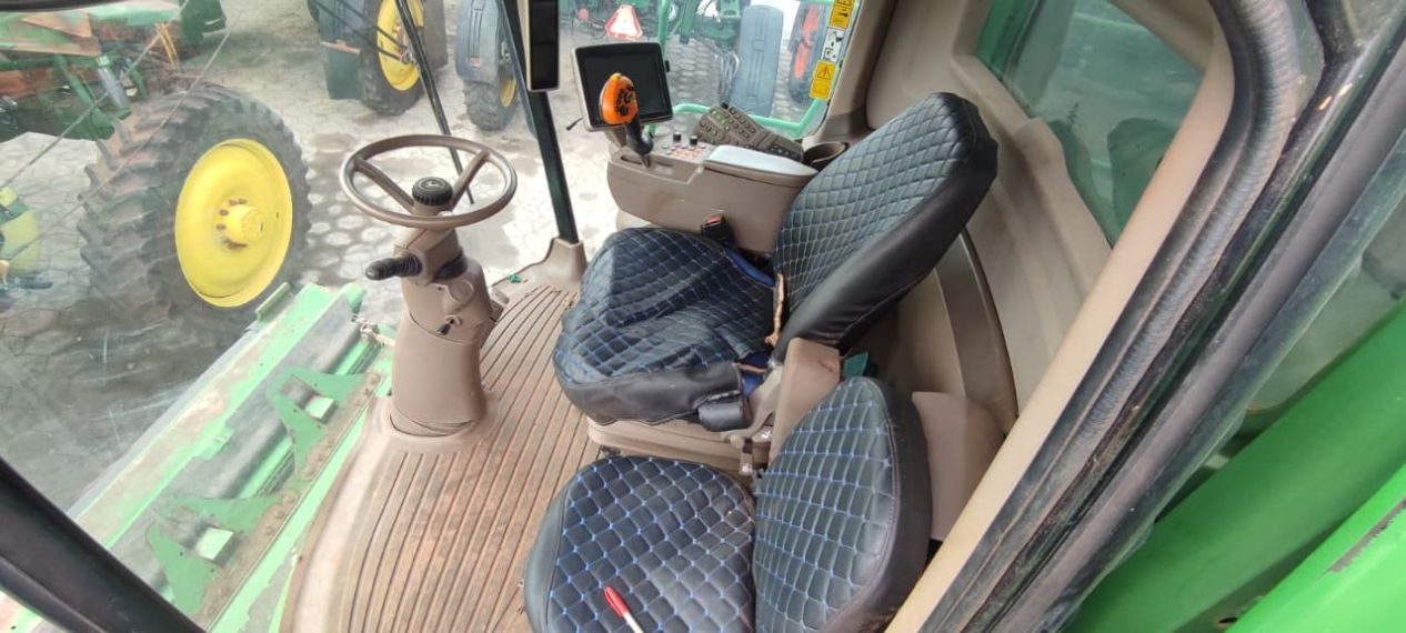 colheitadeira john deere s680, ano 2016 com plataforma draper 40 pes5