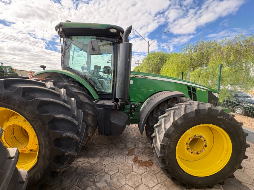 trator john deere 8370r - ano 2015