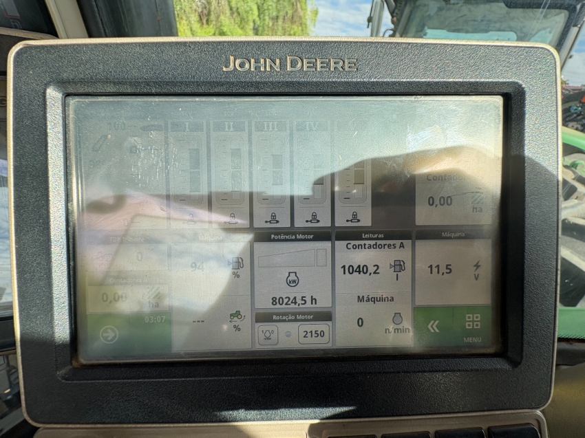 trator john deere 8370r - ano 20156