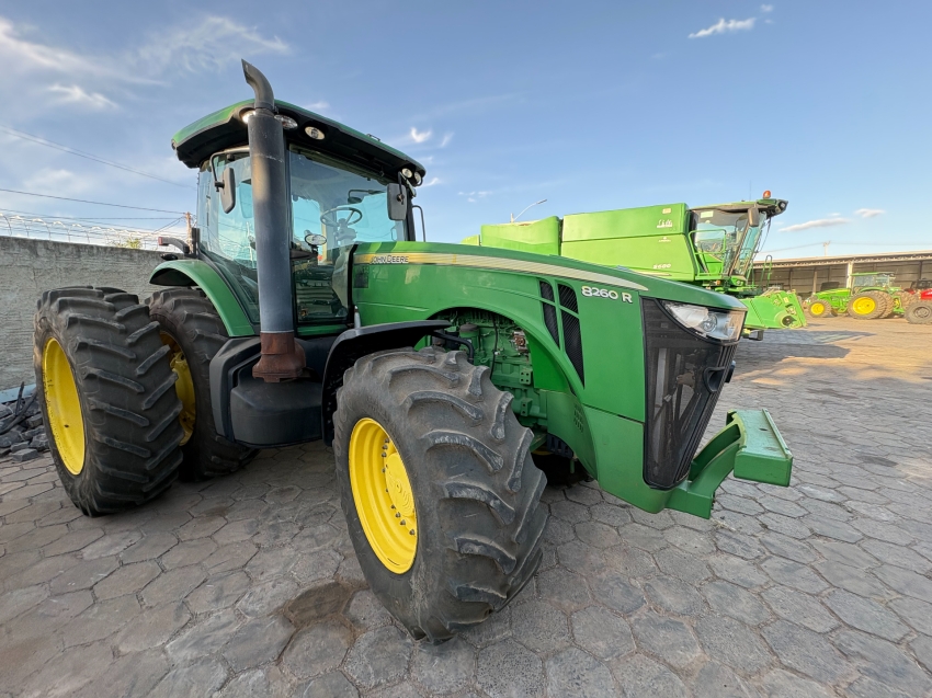 trator john deere 8260r - ano 20120