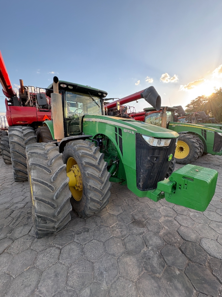 trator john deere 8370r - ano 20172