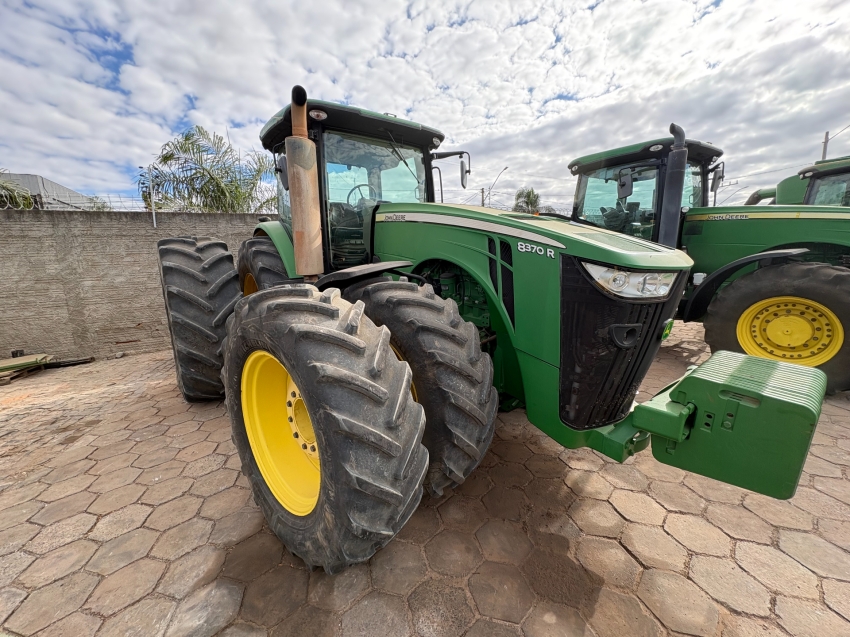 trator john deere 8370r - ano 20161