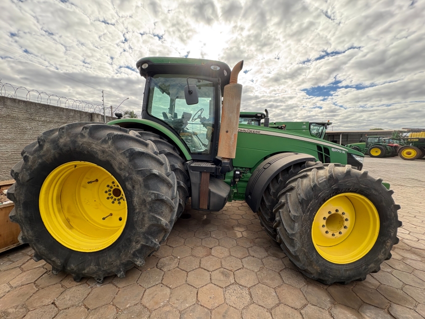 trator john deere 8370r - ano 20160