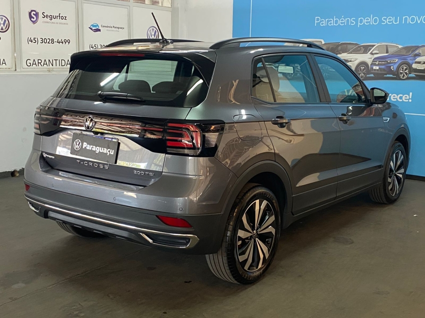 volkswagen t-cross 1.0 200 tsi total flex comfortline automatico 4p 20243