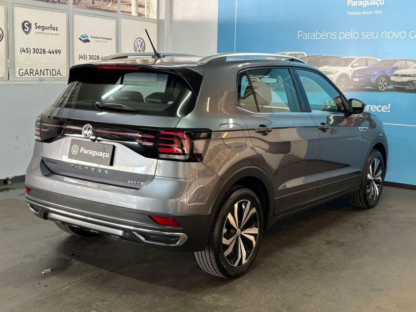 volkswagen t-cross 1.4 250 tsi total flex highline automatico 4p 20213