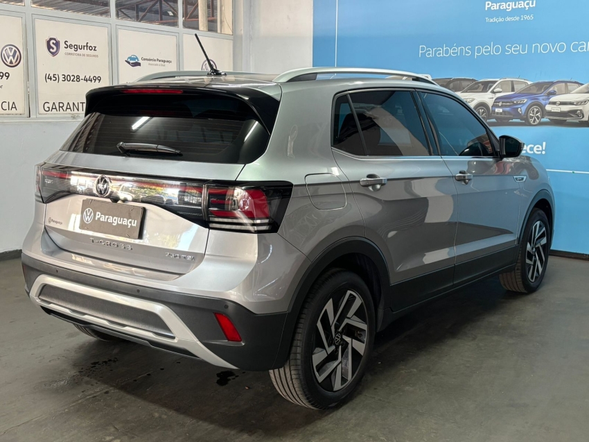 volkswagen t-cross 1.4 250 tsi total flex highline automatico 4p 20263