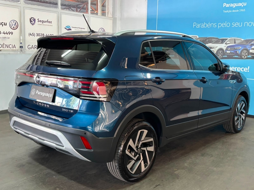volkswagen t-cross 1.4 250 tsi total flex highline automatico 4p 20253